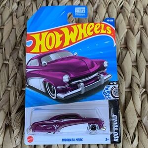 Hirohata Merc 1951 Mercury Car Hot Wheels Rod Squad 🆕 2025 Hotwheels 50s Purple